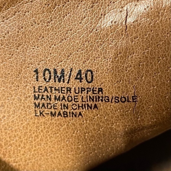 Lucky Brand Mabina Taupe Leather Ankle Boot 10 - Picture 8 of 10